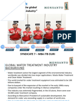 "Monsanto and The Global Water Treatment Industry": Syndicate 7 - Mba Itb Duri