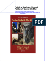 Download textbook Equine Pediatric Medicine Second Edition William V Bernardeditor ebook all chapter pdf 