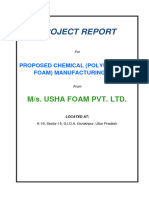 Usha Foam Project Report