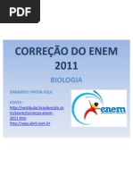 CORREÇÃO DO ENEM 2011