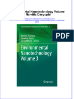 Download pdf Environmental Nanotechnology Volume 3 Nandita Dasgupta ebook full chapter 