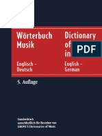 W Rterbuch Musik Dictionary of Stevie Brierley