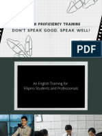 English Proficiency Training