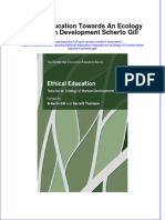 PDF Ethical Education Towards An Ecology of Human Development Scherto Gill Ebook Full Chapter