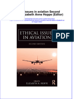 Download pdf Ethical Issues In Aviation Second Edition Elizabeth Anne Hoppe Editor ebook full chapter 