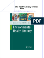 Textbook Environmental Health Literacy Symma Finn Ebook All Chapter PDF