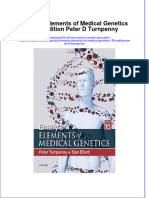 Download textbook Emerys Elements Of Medical Genetics 15Th Edition Peter D Turnpenny ebook all chapter pdf 