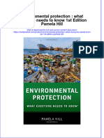 Download textbook Environmental Protection What Everyone Needs To Know 1St Edition Pamela Hill ebook all chapter pdf 