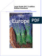Download pdf Europe Travel Guide 2017 2 Edition Edition Averbuck ebook full chapter 