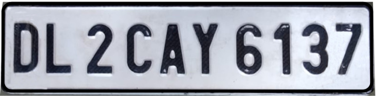 Number Plate | PDF