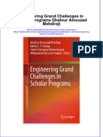 PDF Engineering Grand Challenges in Scholar Programs Ghafour Amouzad Mahdiraji Ebook Full Chapter