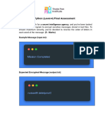 TPI Python (Level-4) Final Assessment