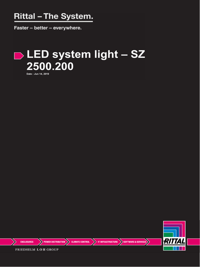 LED System Light - SZ 2500.200: Date: Jun 14, 2019 | PDF | Electrical ...