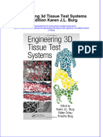 Download textbook Engineering 3D Tissue Test Systems 1St Edition Karen J L Burg ebook all chapter pdf 