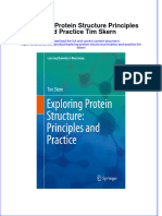 Download textbook Exploring Protein Structure Principles And Practice Tim Skern ebook all chapter pdf 