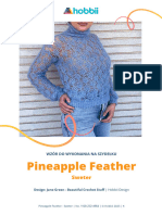 Pineapple Feather Sweater PL