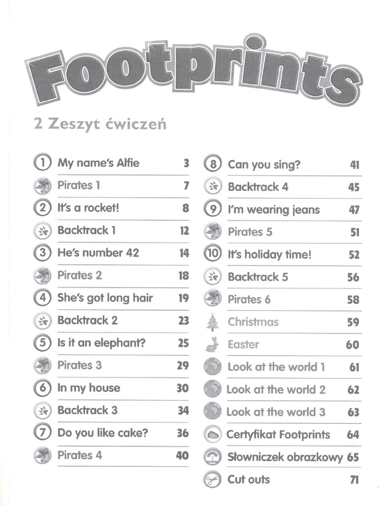 Footprints 2a | PDF