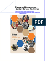 Textbook Ethics Theory and Contemporary Issues 9Th Edition Barbara Mackinnon Ebook All Chapter PDF