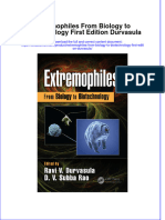 Textbook Extremophiles From Biology To Biotechnology First Edition Durvasula Ebook All Chapter PDF