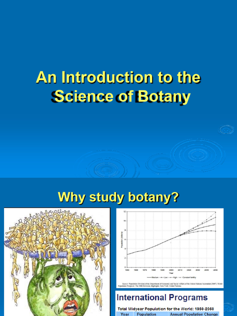 Introduction to Botany and Plant Biology | PDF | Biology | Botany