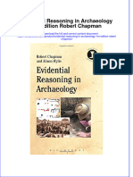 Textbook Evidential Reasoning in Archaeology 1St Edition Robert Chapman Ebook All Chapter PDF