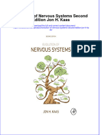 Textbook Evolution of Nervous Systems Second Edition Jon H Kaas Ebook All Chapter PDF