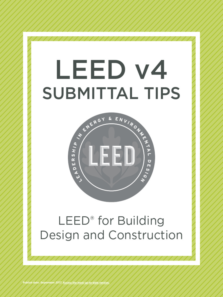 Leed Submittal Tips | PDF | Lighting | Parking