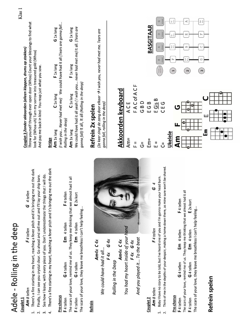 Rolling in The Deep - Adele | PDF