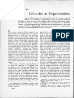Libraries As Organisations PDF