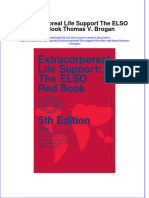 Download pdf Extracorporeal Life Support The Elso Red Book Thomas V Brogan ebook full chapter 