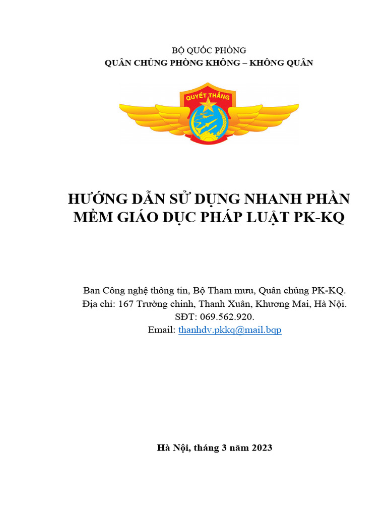 Huong dan su dung nhanh phan mem pdf