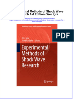 Textbook Experimental Methods of Shock Wave Research 1St Edition Ozer Igra Ebook All Chapter PDF