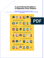 Textbook Feminism and Intersectionality in Academia Stephanie Anne Shelton Ebook All Chapter PDF