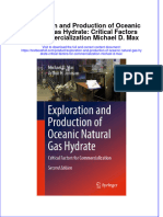 Textbook Exploration and Production of Oceanic Natural Gas Hydrate Critical Factors For Commercialization Michael D Max Ebook All Chapter PDF