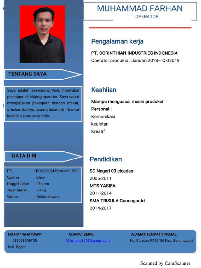Scanned Document Overview | PDF
