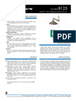 Haws Model 8123 Specsheet PDF