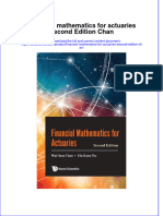 PDF Financial Mathematics For Actuaries Second Edition Chan Ebook Full Chapter