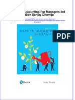 Download pdf Financial Accounting For Managers 3Rd Edition Sanjay Dhamija 2 ebook full chapter 