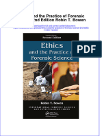 Textbook Ethics and The Practice of Forensic Science 2Nd Edition Robin T Bowen Ebook All Chapter PDF