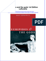 Download textbook Euripides And The Gods 1St Edition Lefkowitz ebook all chapter pdf 