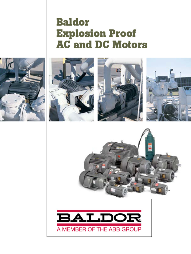 Explosion Proof AC and DC Motors | PDF | Computers | Technology ...