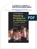 Textbook Feeding Problems in Children A Practical Guide Second Edition Martin Ebook All Chapter PDF