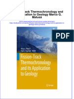 Download textbook Fission Track Thermochronology And Its Application To Geology Marco G Malusa ebook all chapter pdf 