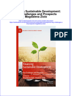 Download pdf Financing Sustainable Development Key Challenges And Prospects Magdalena Ziolo ebook full chapter 