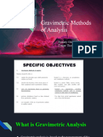 Gravimetric Method of Analysis