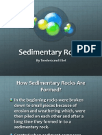 Sedimentary Rocks: by Teodora and Eliot