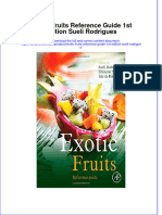 Download textbook Exotic Fruits Reference Guide 1St Edition Sueli Rodrigues ebook all chapter pdf 