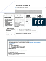 SESIÓN DE APRENDIZAJE personal social el estrés