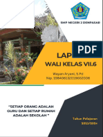 Laporan Wali Kelas (Vii.6)