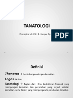 TANATOLOGI Dr. Fitri